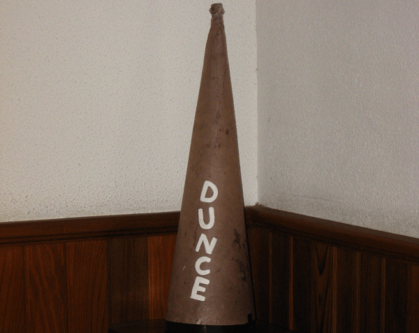 Stupid Dunce Hat The Stupidest Thing I've Ever Done on Set