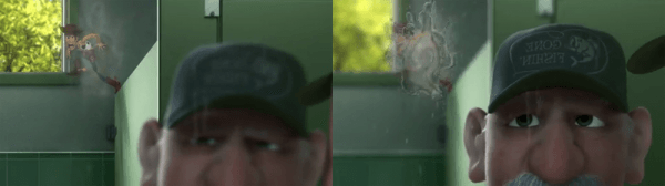 Toy Story 3 Woody Mirror Rack Focus