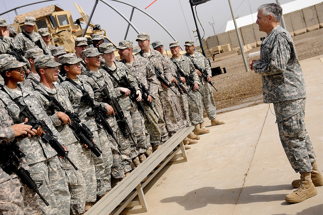 Dumb Mistake #3: Avoiding the Chain of Command US Army Troops and Commander
