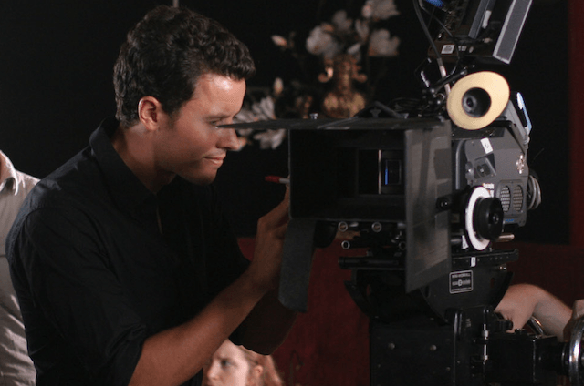 Focus Puller Making Focus Marks on Lens