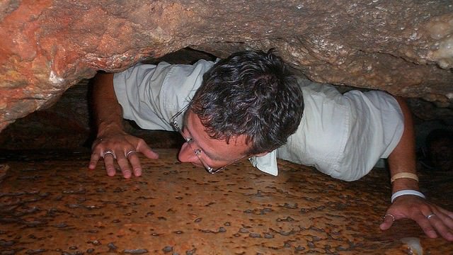 Discomfort Comes Easy on a Film Set with Cave Squeezes Discomfort Comes Easy on a Film Set with Cave Squeezes