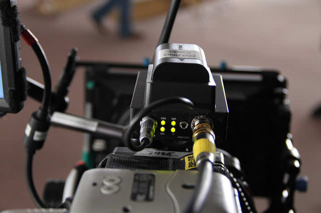 Teradek Cube on Camera (Photo by Ryland Jones)