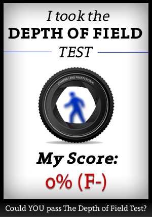 I took The Depth of Field Test and Scored a 0